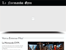 Tablet Screenshot of lanormanda.com.ar